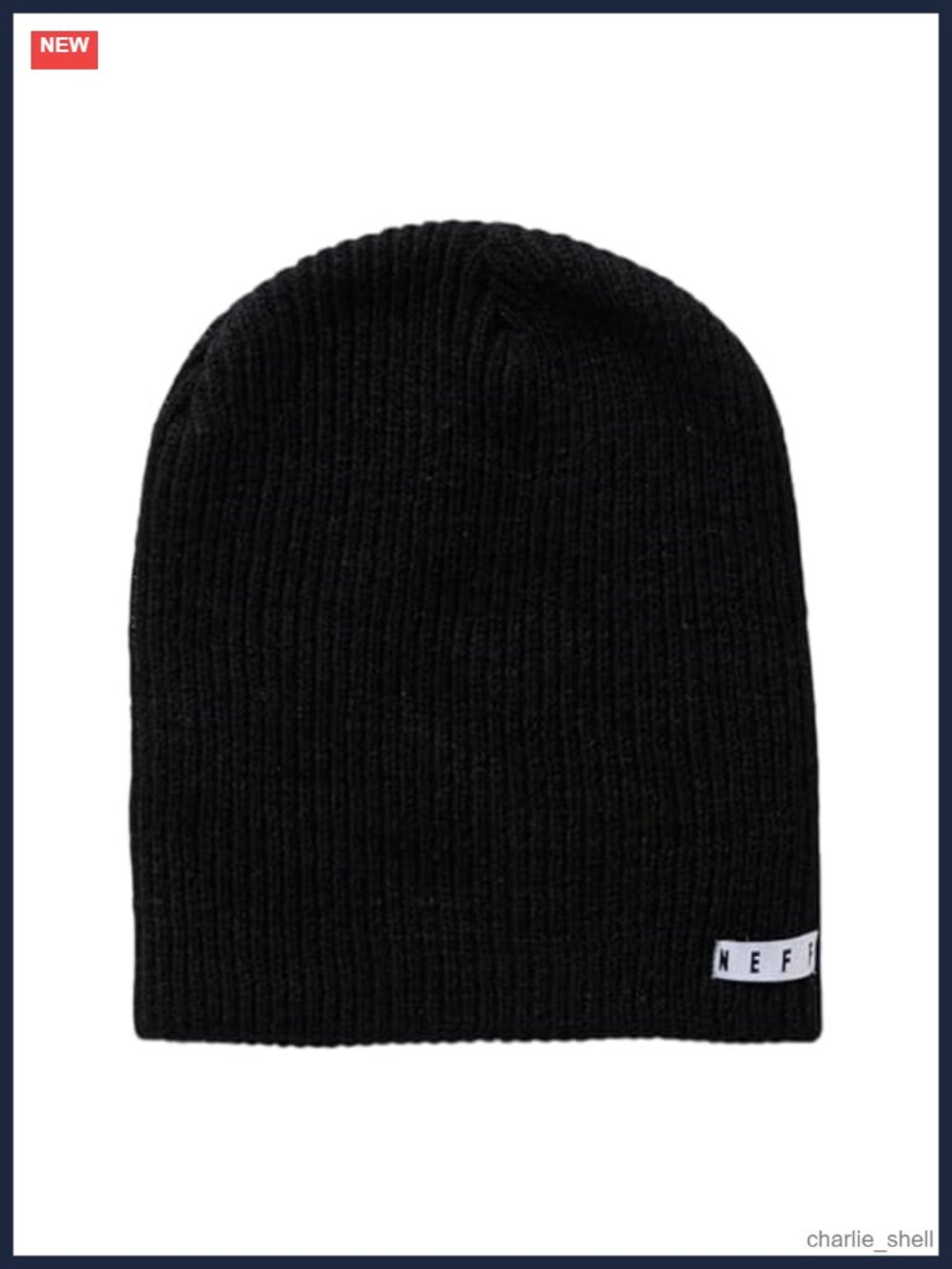 Ribbed Knit Daily Beanie Hat Slouchy Soft Winter Skull Cap